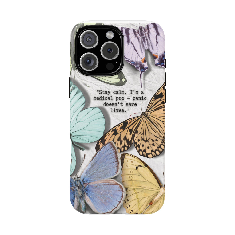 Tough Cases - Brave Butterfly Medical Professional Gift, Inspiring Mother's Day Phone Cover, Best Seller