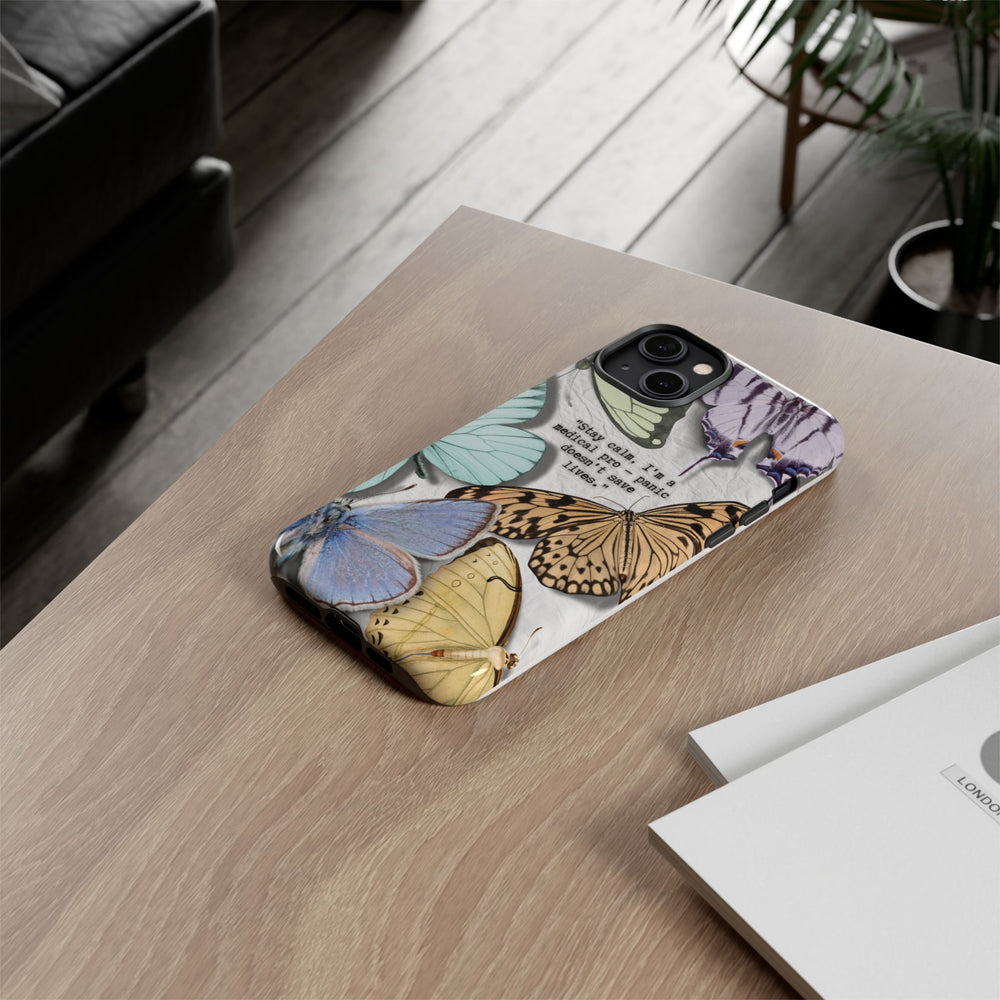 Tough Cases - Brave Butterfly Medical Professional Gift, Inspiring Mother's Day Phone Cover, Best Seller