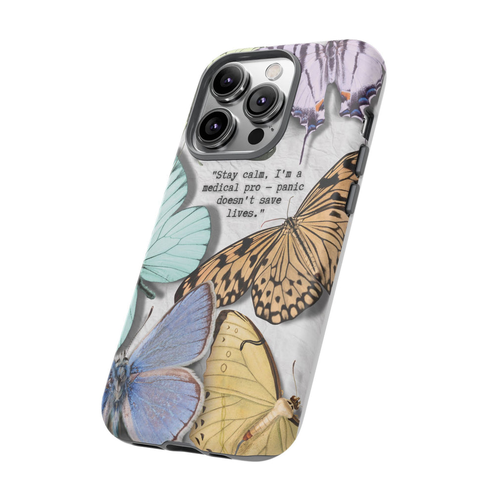 Tough Cases - Brave Butterfly Medical Professional Gift, Inspiring Mother's Day Phone Cover, Best Seller
