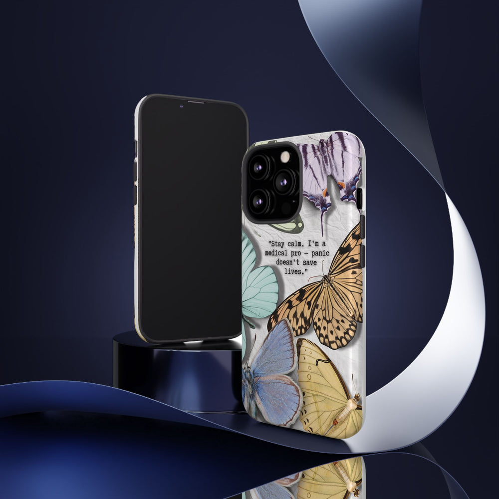 Tough Cases - Brave Butterfly Medical Professional Gift, Inspiring Mother's Day Phone Cover, Best Seller