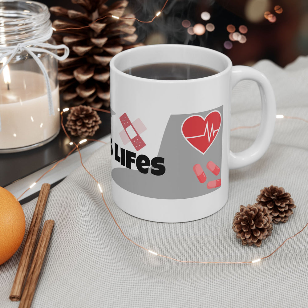 Medical Professional Inspirational Mug, Nurse Gift, Healthcare Worker Coffee Cup, Doctor Appreciation, Cute Motivational Quote