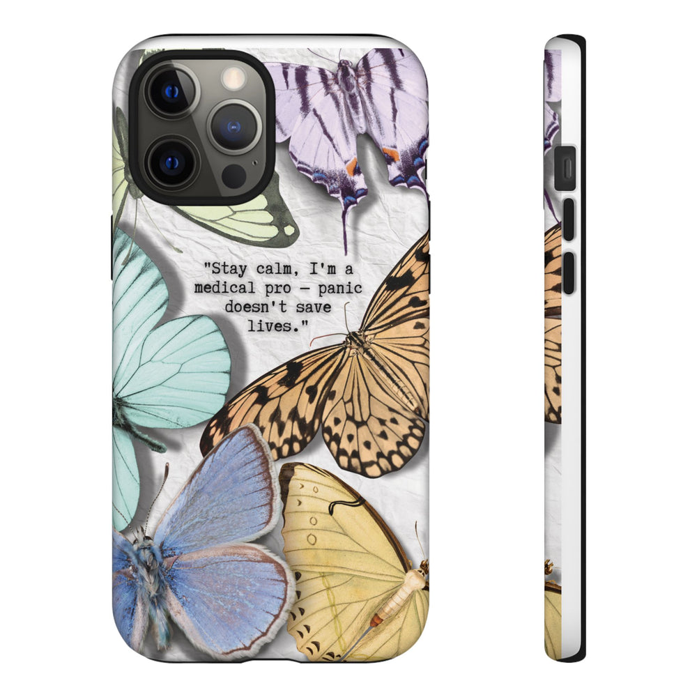Tough Cases - Brave Butterfly Medical Professional Gift, Inspiring Mother's Day Phone Cover, Best Seller