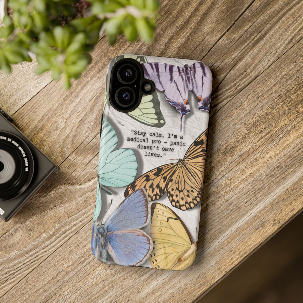 Tough Cases - Brave Butterfly Medical Professional Gift, Inspiring Mother's Day Phone Cover, Best Seller