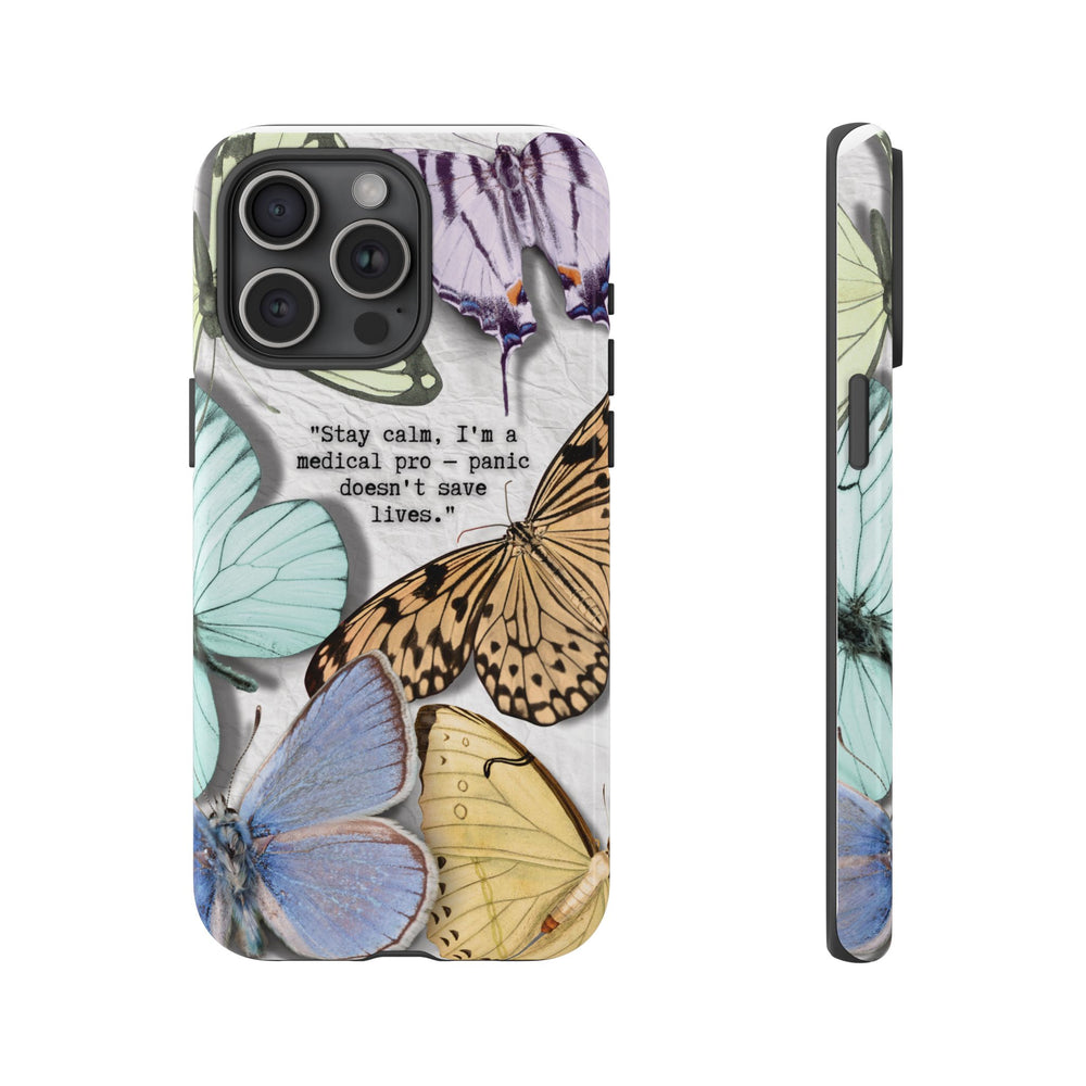 Tough Cases - Brave Butterfly Medical Professional Gift, Inspiring Mother's Day Phone Cover, Best Seller