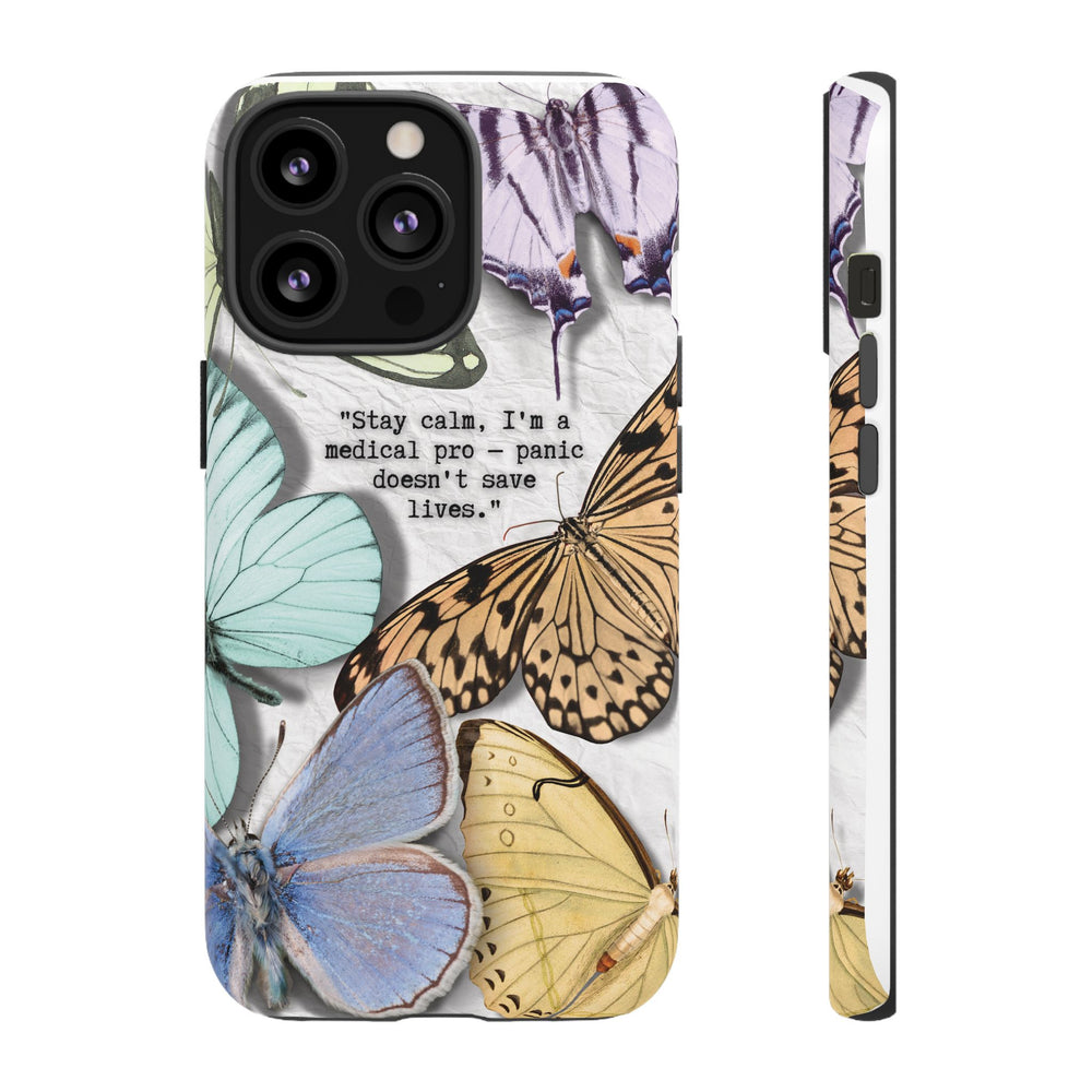Tough Cases - Brave Butterfly Medical Professional Gift, Inspiring Mother's Day Phone Cover, Best Seller