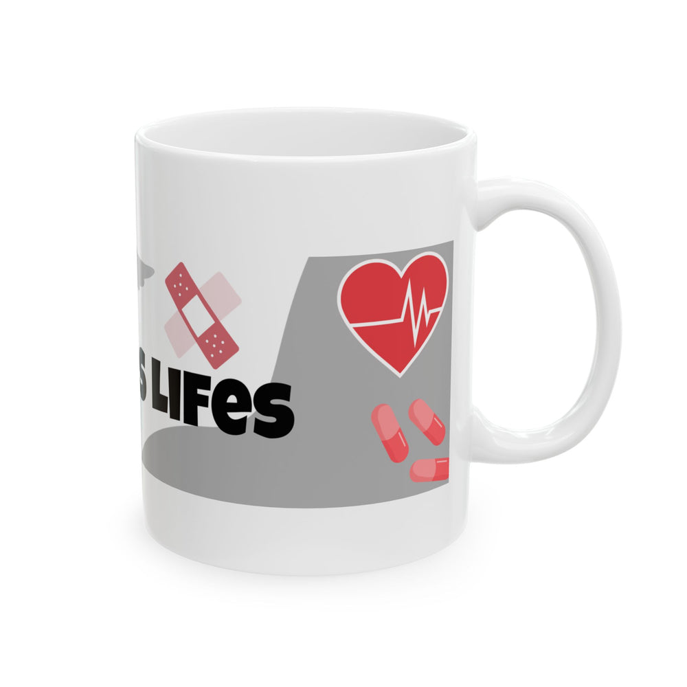 Medical Professional Inspirational Mug, Nurse Gift, Healthcare Worker Coffee Cup, Doctor Appreciation, Cute Motivational Quote
