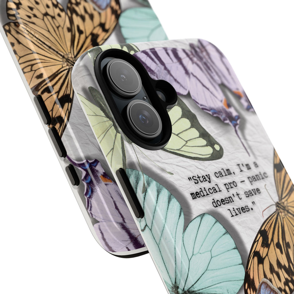 Tough Cases - Brave Butterfly Medical Professional Gift, Inspiring Mother's Day Phone Cover, Best Seller