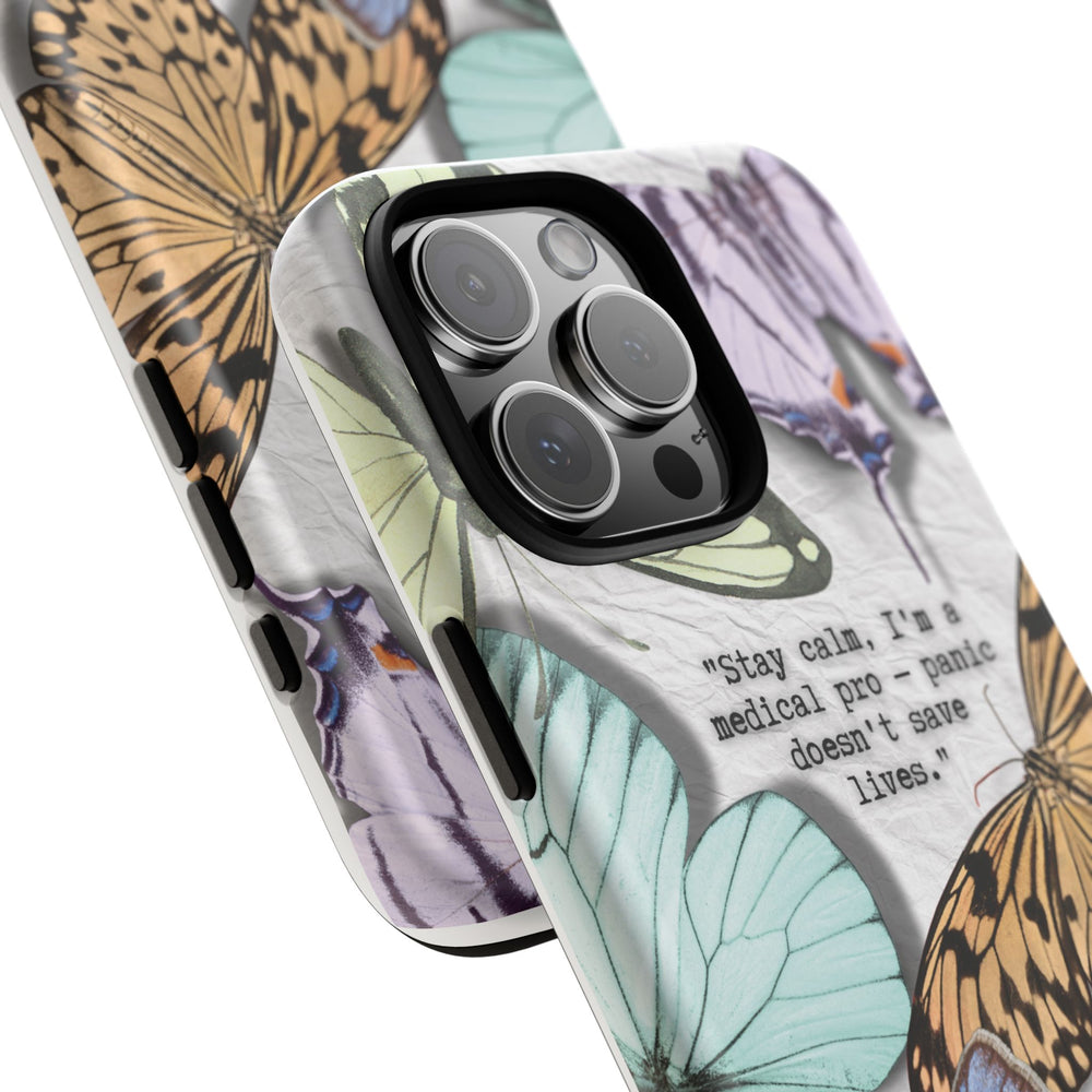 Tough Cases - Brave Butterfly Medical Professional Gift, Inspiring Mother's Day Phone Cover, Best Seller