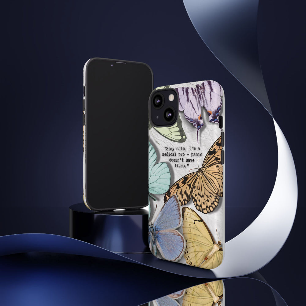 Tough Cases - Brave Butterfly Medical Professional Gift, Inspiring Mother's Day Phone Cover, Best Seller