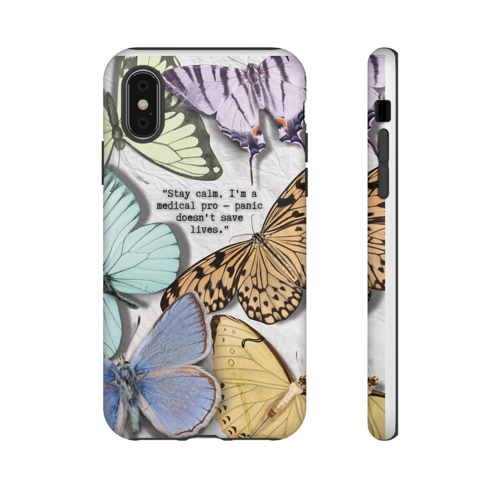 Tough Cases - Brave Butterfly Medical Professional Gift, Inspiring Mother's Day Phone Cover, Best Seller