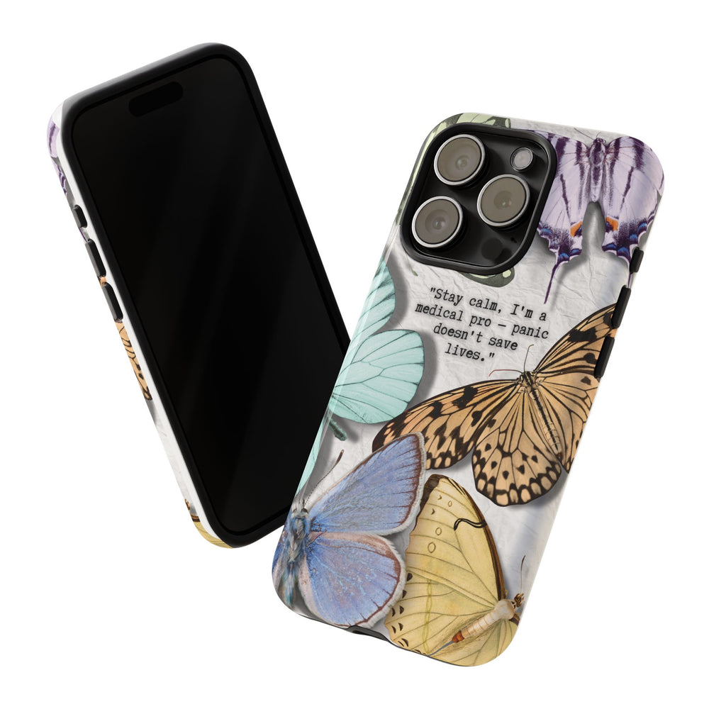 Tough Cases - Brave Butterfly Medical Professional Gift, Inspiring Mother's Day Phone Cover, Best Seller