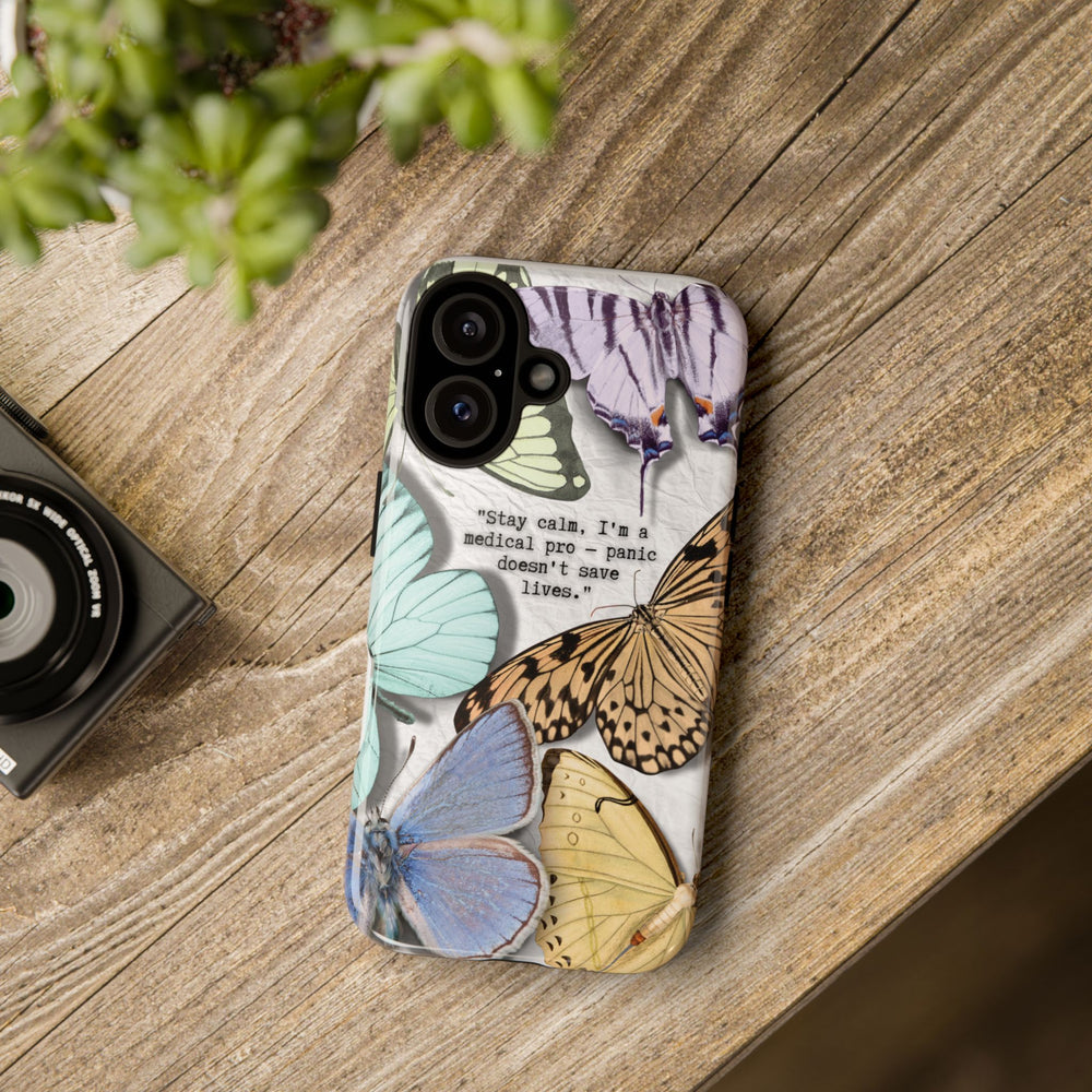 Tough Cases - Brave Butterfly Medical Professional Gift, Inspiring Mother's Day Phone Cover, Best Seller