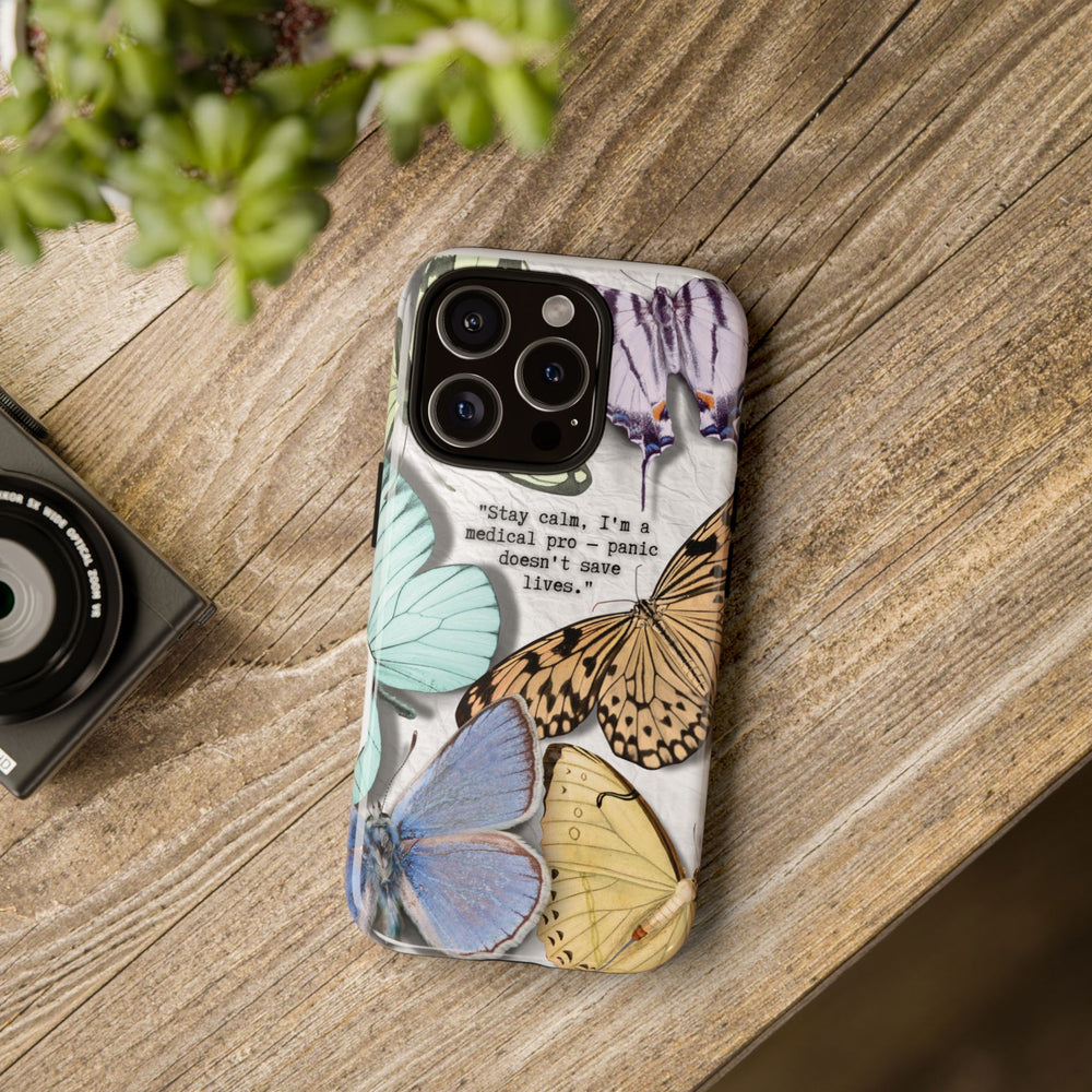Tough Cases - Brave Butterfly Medical Professional Gift, Inspiring Mother's Day Phone Cover, Best Seller