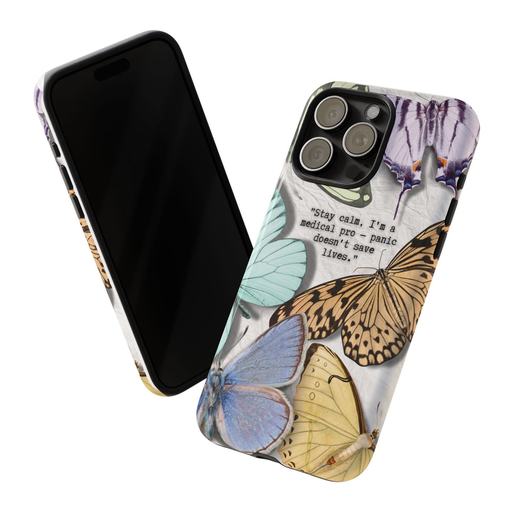 Tough Cases - Brave Butterfly Medical Professional Gift, Inspiring Mother's Day Phone Cover, Best Seller