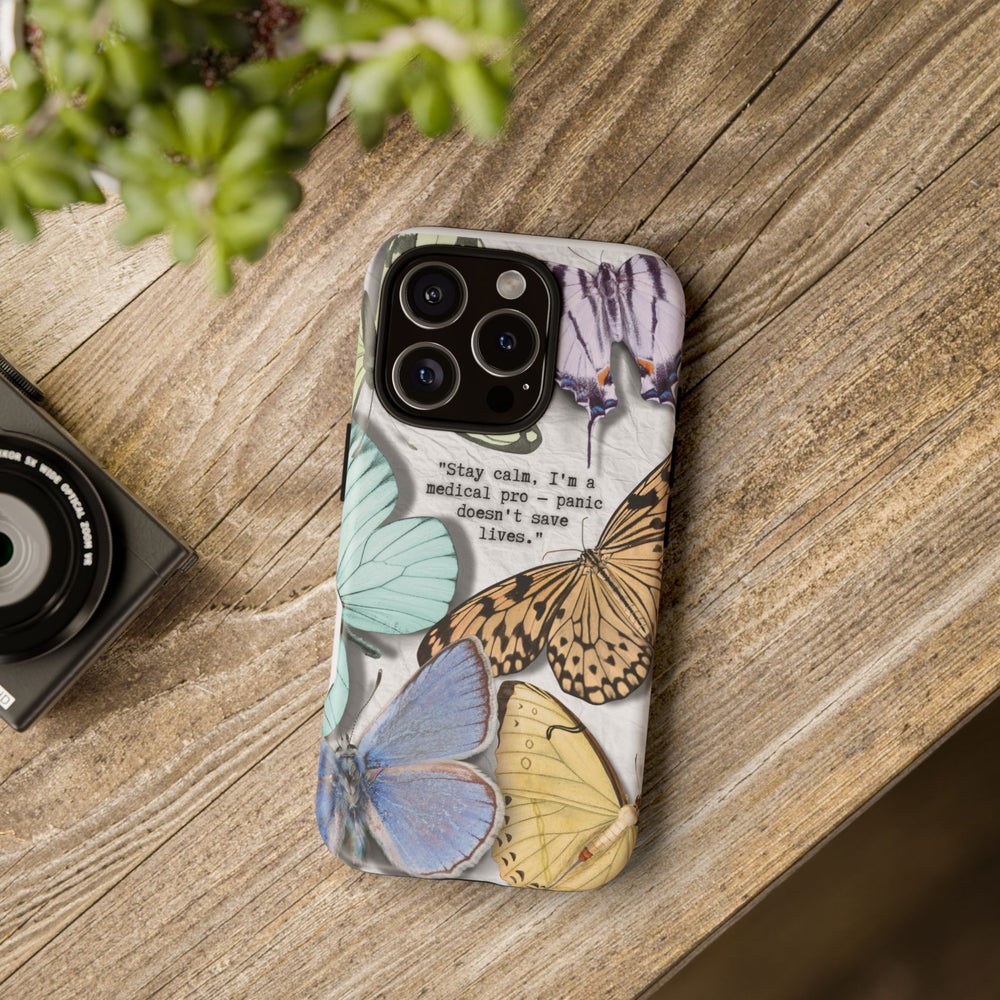 Tough Cases - Brave Butterfly Medical Professional Gift, Inspiring Mother's Day Phone Cover, Best Seller