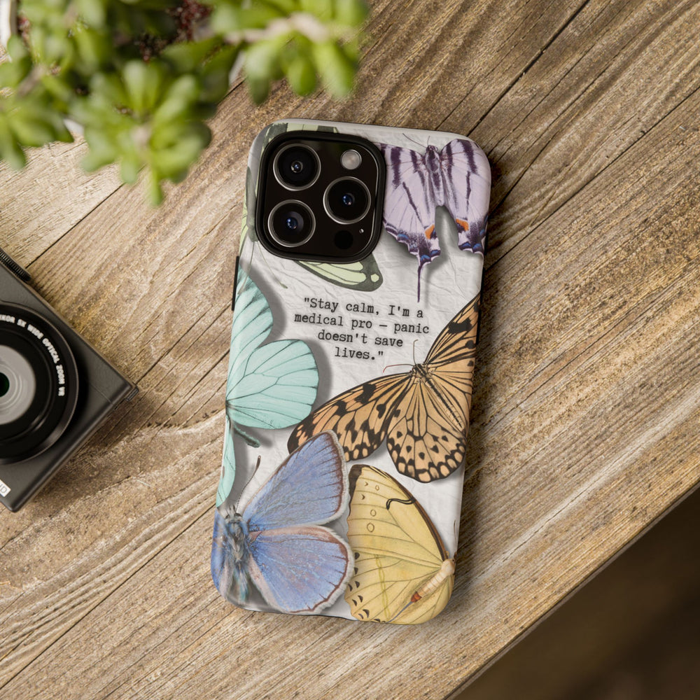 Tough Cases - Brave Butterfly Medical Professional Gift, Inspiring Mother's Day Phone Cover, Best Seller