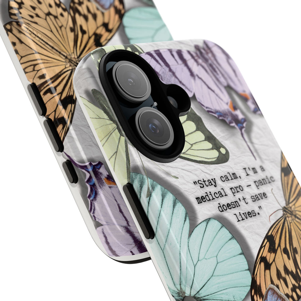 Tough Cases - Brave Butterfly Medical Professional Gift, Inspiring Mother's Day Phone Cover, Best Seller
