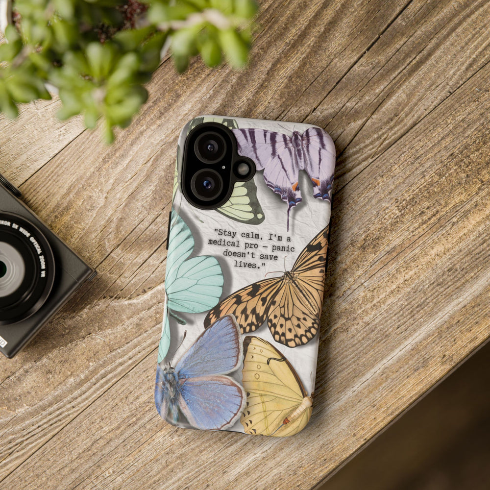 Tough Cases - Brave Butterfly Medical Professional Gift, Inspiring Mother's Day Phone Cover, Best Seller