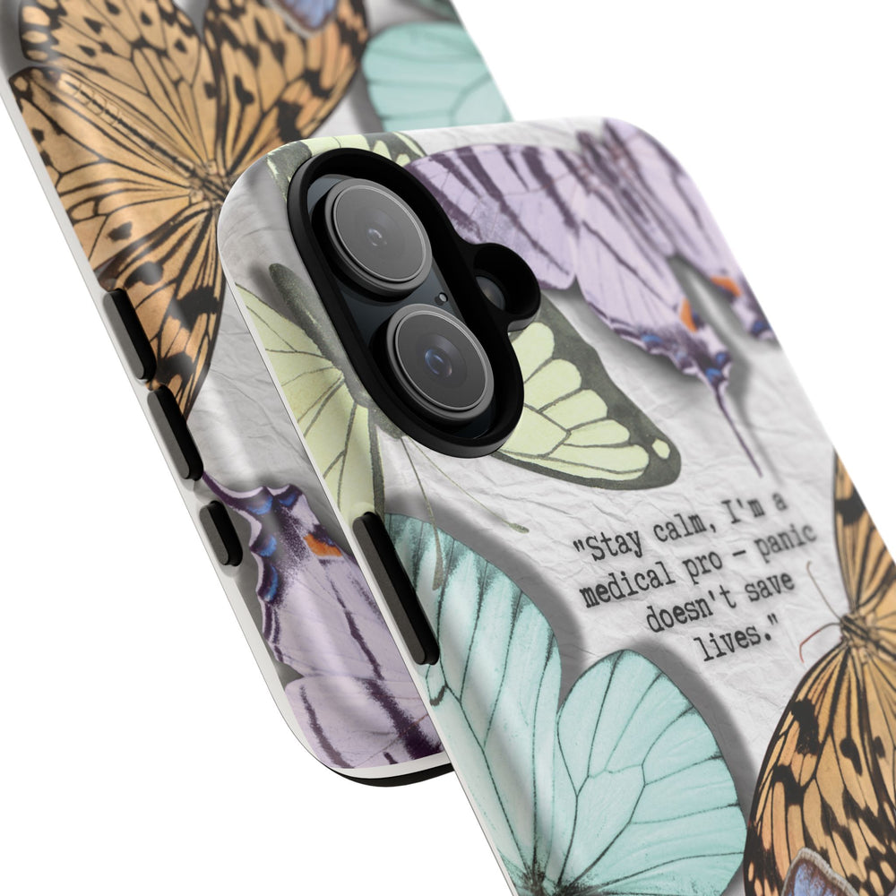 Tough Cases - Brave Butterfly Medical Professional Gift, Inspiring Mother's Day Phone Cover, Best Seller