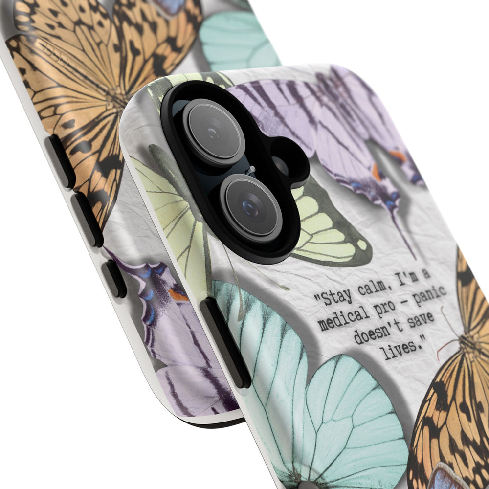 Tough Cases - Brave Butterfly Medical Professional Gift, Inspiring Mother's Day Phone Cover, Best Seller