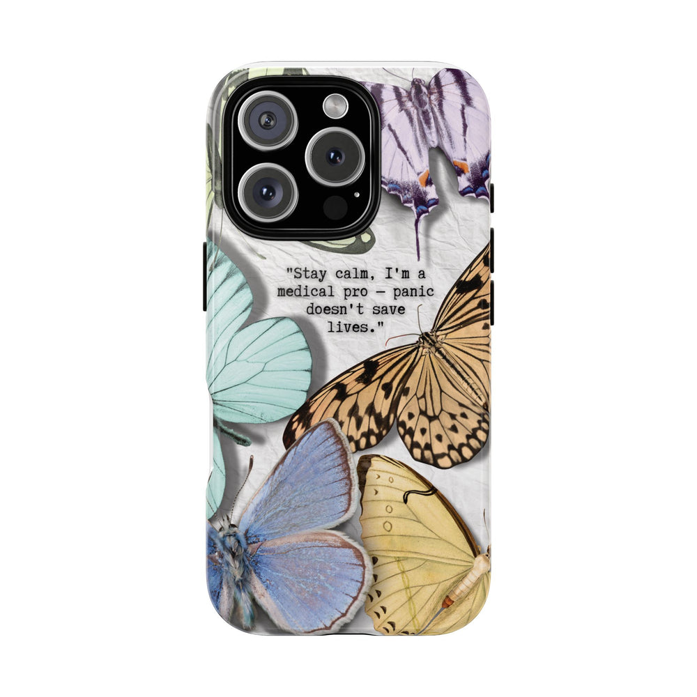 Tough Cases - Brave Butterfly Medical Professional Gift, Inspiring Mother's Day Phone Cover, Best Seller