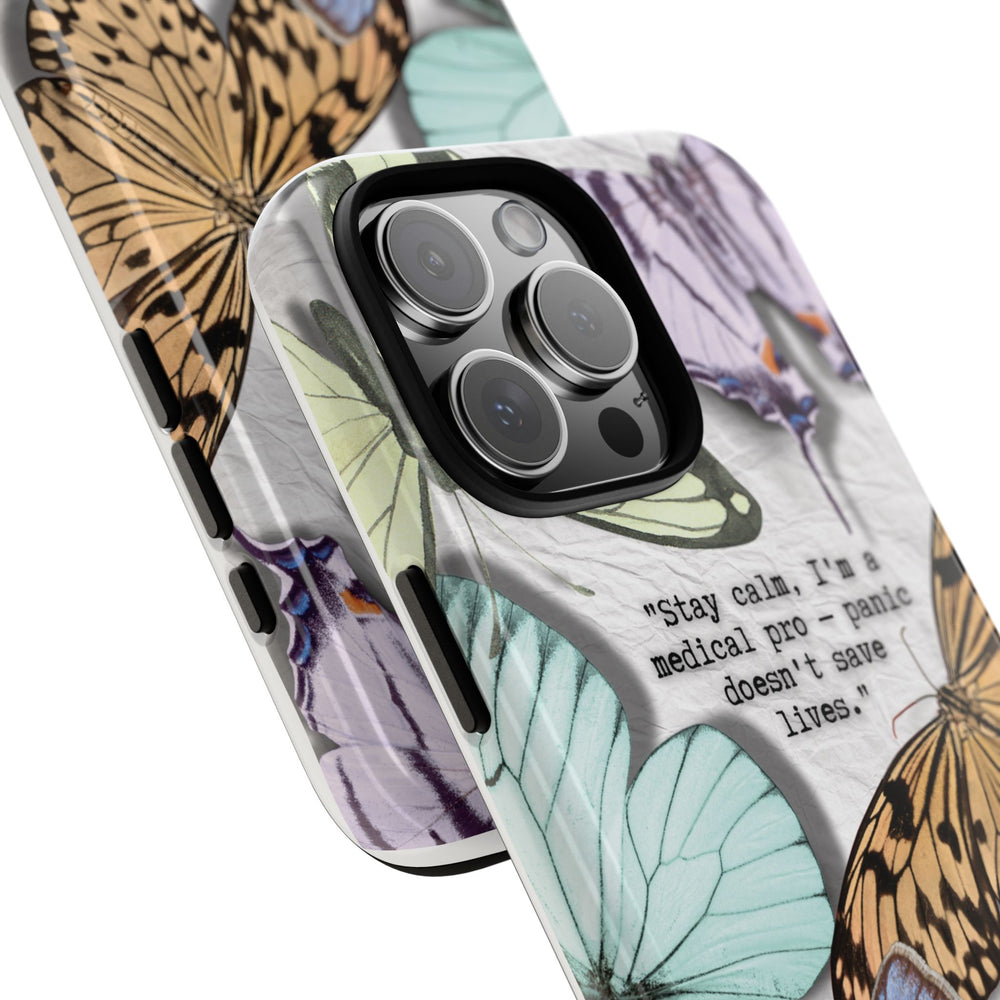Tough Cases - Brave Butterfly Medical Professional Gift, Inspiring Mother's Day Phone Cover, Best Seller