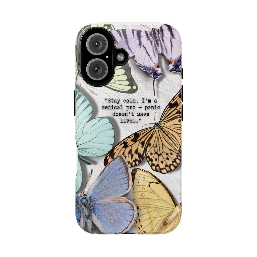 Tough Cases - Brave Butterfly Medical Professional Gift, Inspiring Mother's Day Phone Cover, Best Seller