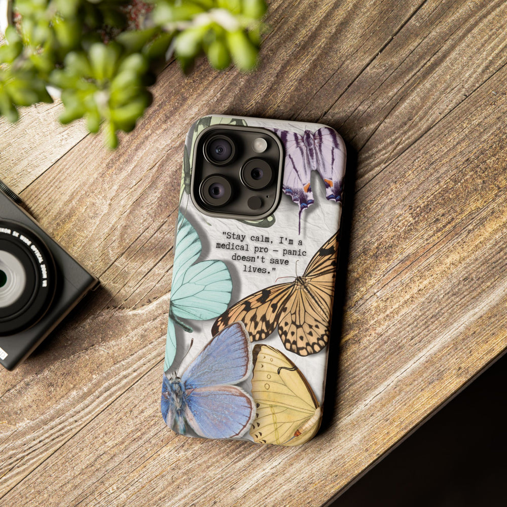 Tough Cases - Brave Butterfly Medical Professional Gift, Inspiring Mother's Day Phone Cover, Best Seller