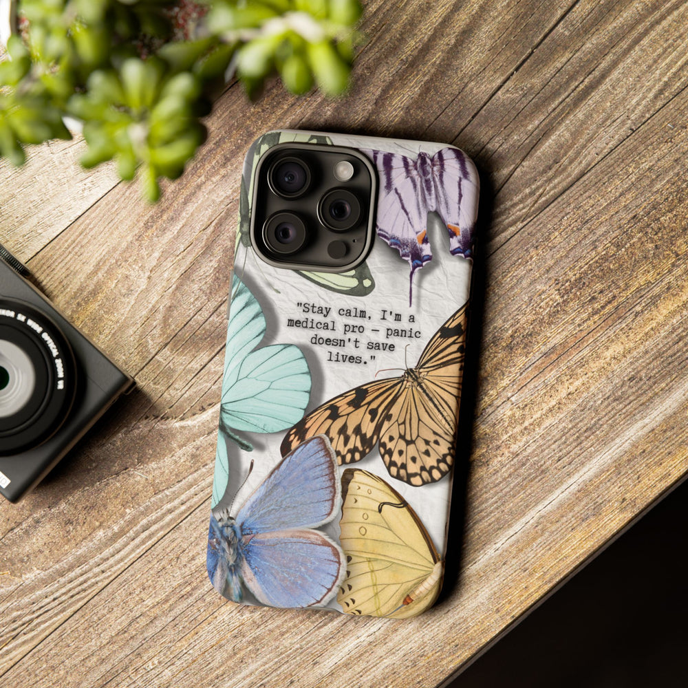 Tough Cases - Brave Butterfly Medical Professional Gift, Inspiring Mother's Day Phone Cover, Best Seller