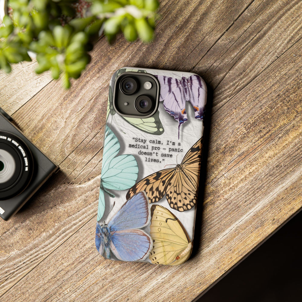Tough Cases - Brave Butterfly Medical Professional Gift, Inspiring Mother's Day Phone Cover, Best Seller
