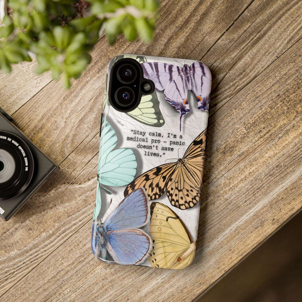 Tough Cases - Brave Butterfly Medical Professional Gift, Inspiring Mother's Day Phone Cover, Best Seller