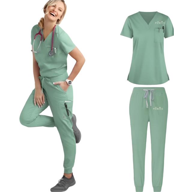 Beyond Wrinkle Free Classic Scrub set 