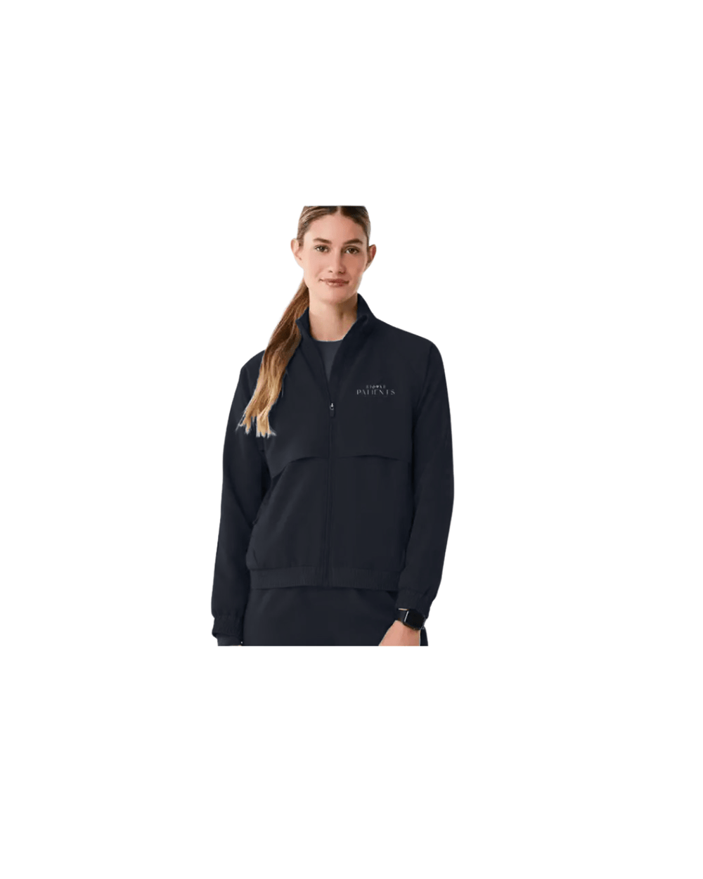 Beyond Medical Jacket w/logo - Beyond Patient Scrubs Company 