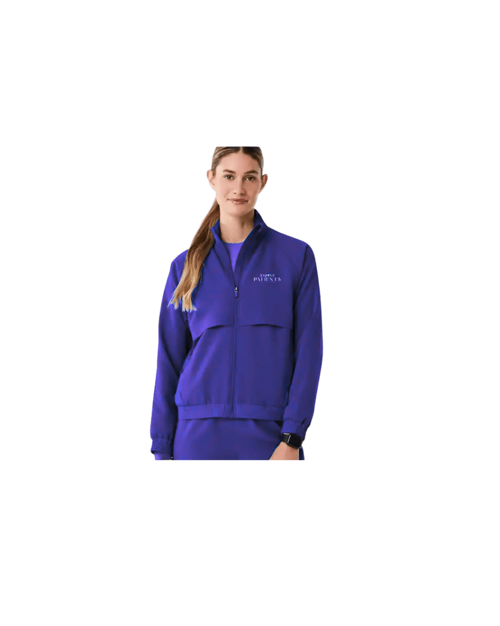 Beyond Medical Jacket w/logo - Beyond Patient Scrubs Company 