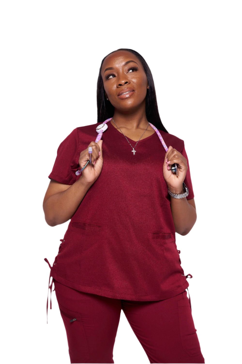 Unique Tie down Style Scrub Set - Beyond Patient Scrubs Company